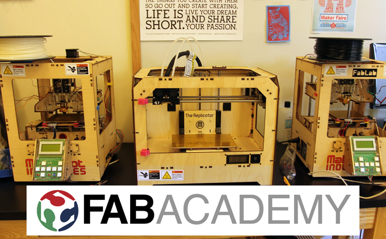 Je vais faire le Fab Academy 2018